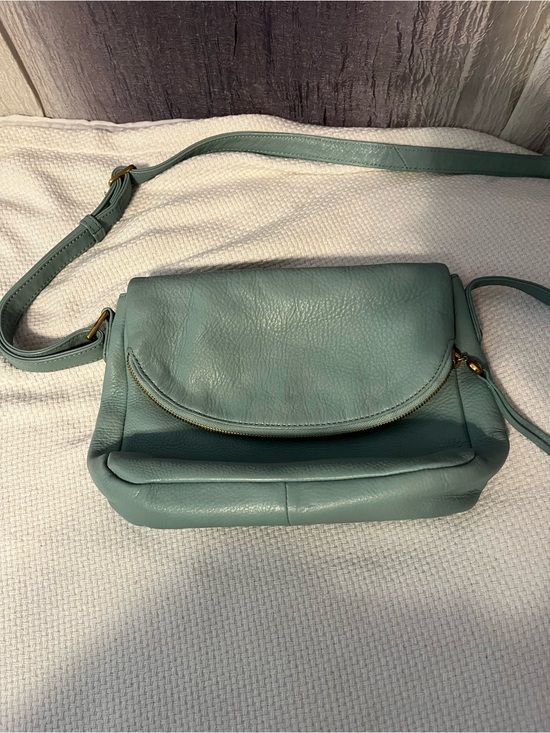 HOBO Handbags - HOBO Sage Green Leather Crossbody Bag